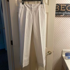 Apt9 LowWaisted White BellBottums
